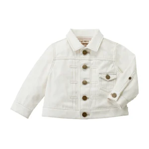 VESTE BLANCHE EN JEAN