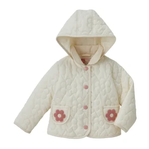 MANTEAU LÉGER BLANC FLORAL CHIECO SAKU