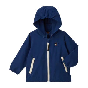 COUPE-VENT BLEU MARINE DOUBLE B