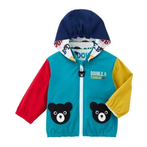 COUPE-VENT MULTICOLORE RÉVERSIBLE DOUBLE B