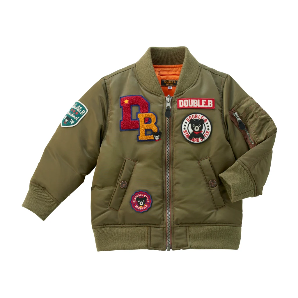 BOMBER KAKI RÉVERSIBLE DOUBLE B