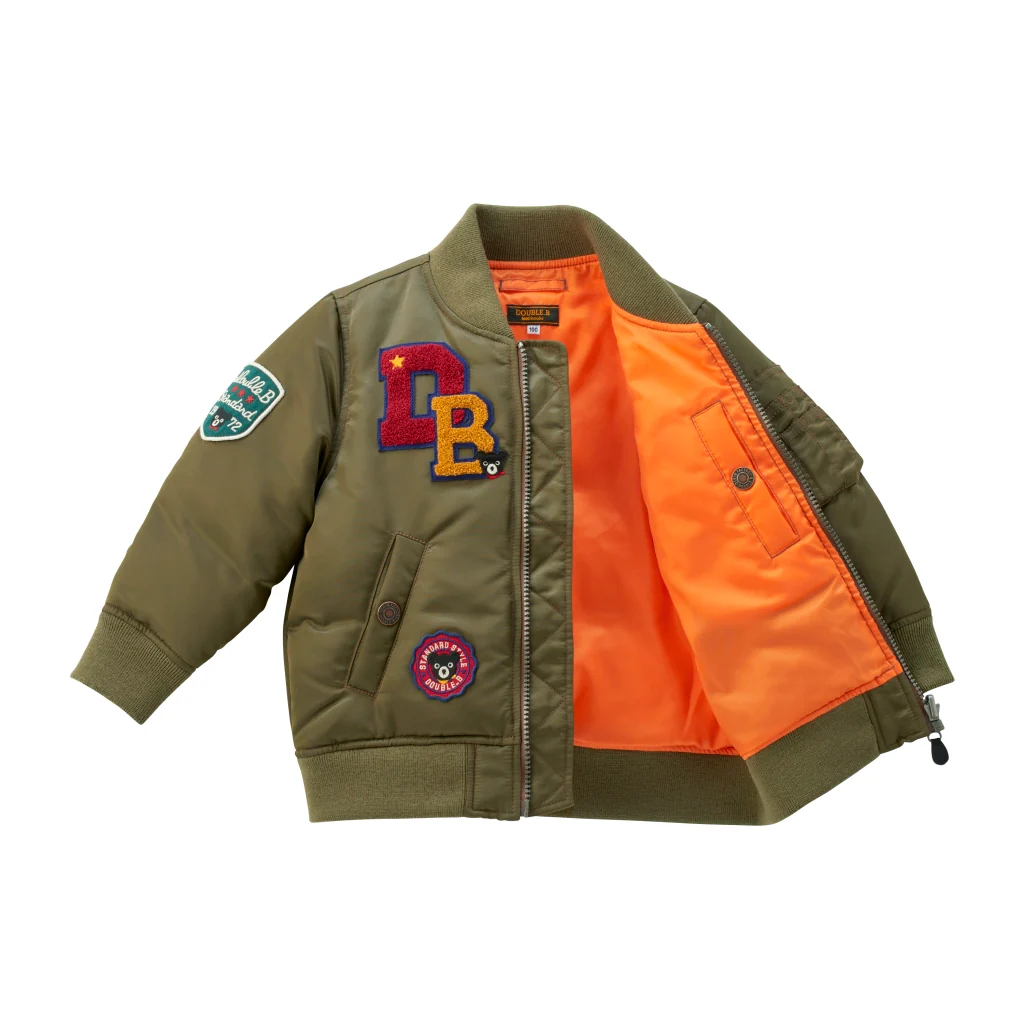BOMBER KAKI RÉVERSIBLE DOUBLE B – Image 3