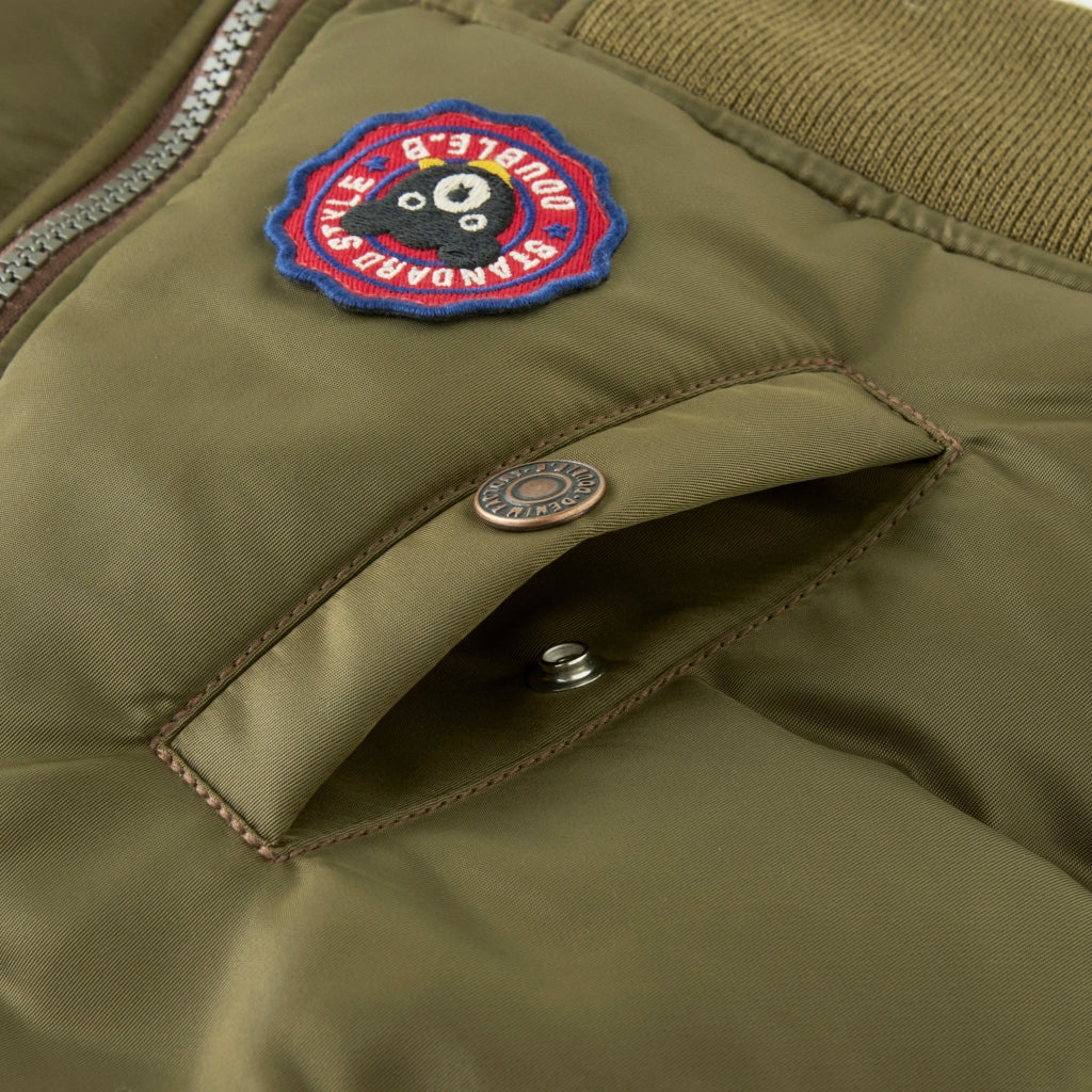 BOMBER KAKI RÉVERSIBLE DOUBLE B – Image 4