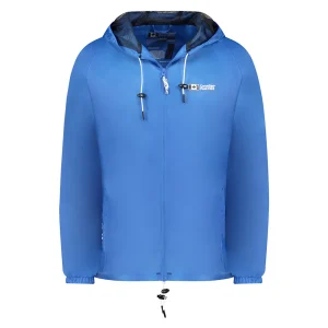 Canadian Peak Boateak Homme - Veste Coupe-Vent Moderne Printemps BLEU ROYAL